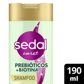 Shampoo SEDAL Prebioticos+Biotina 190ml