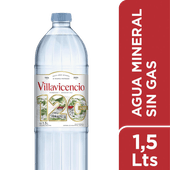 Agua Mineral VILLAVICENCIO Sin Gas 1,5l