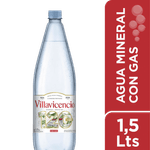 Agua Mineral VILLAVICENCIO Con Gas 1,5l