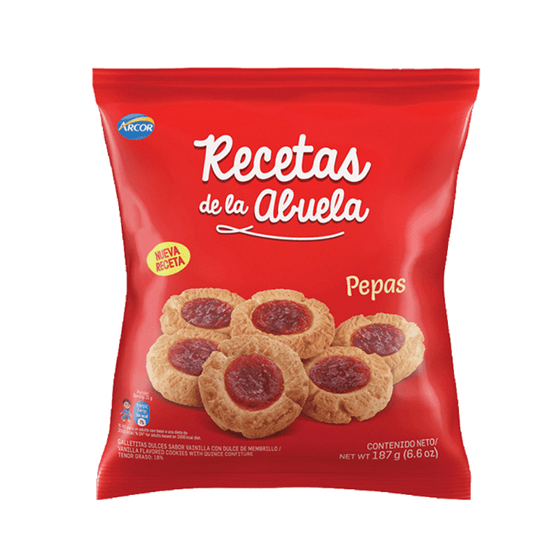 Pepas ARCOR Recetas De La Abuela 183g