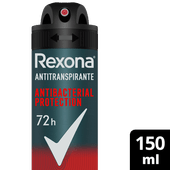 Antitranspirante REXONA Men Antibacterial Protection 89g