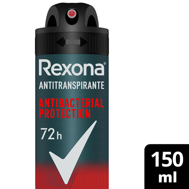 Antitranspirante REXONA Men Antibacterial Protection 89g
