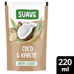 Jabon Liquido SUAVE Coco/Karite Doy Pack 220ml