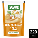 Jabon Liquido SUAVE Flor Naranja/Miel Doy Pack 220ml