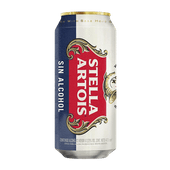 Cerveza STELLA ARTOIS Sin Alcohol Lata 473c
