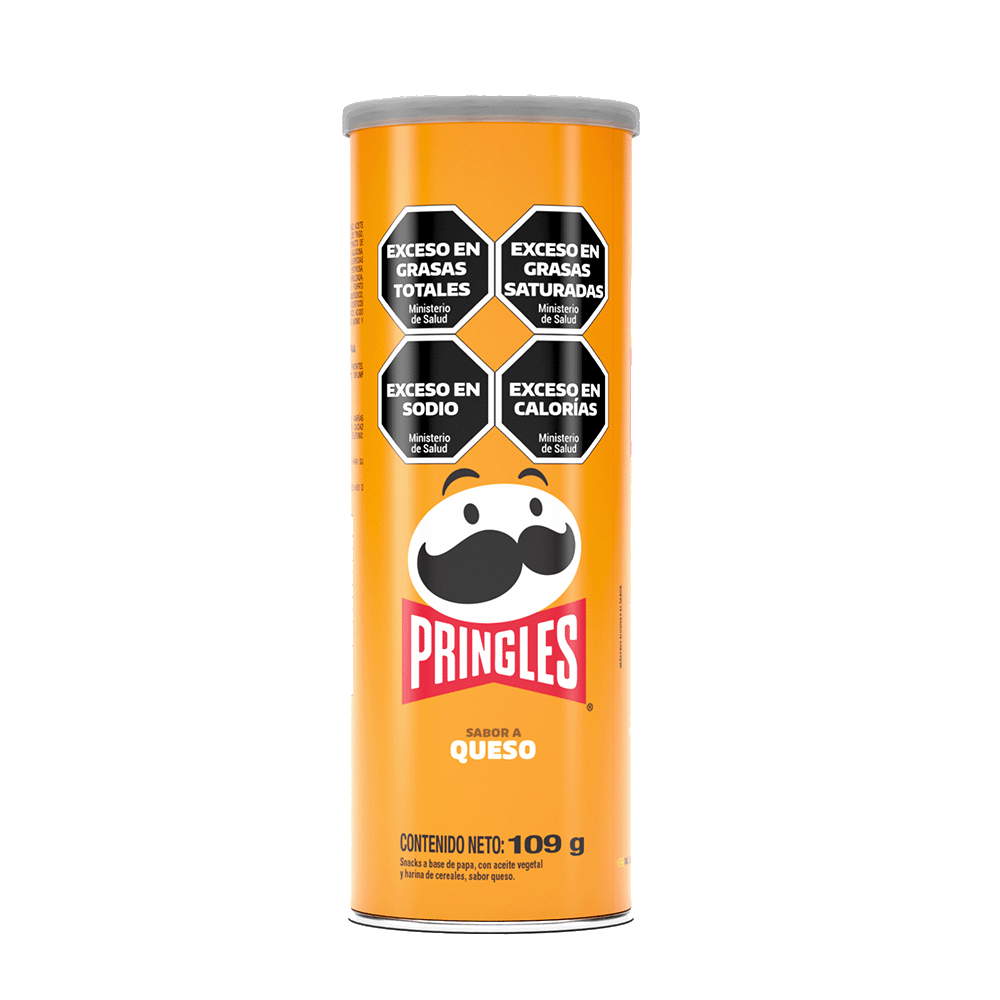 Papas Fritas Pringles Queso x 109 gr
