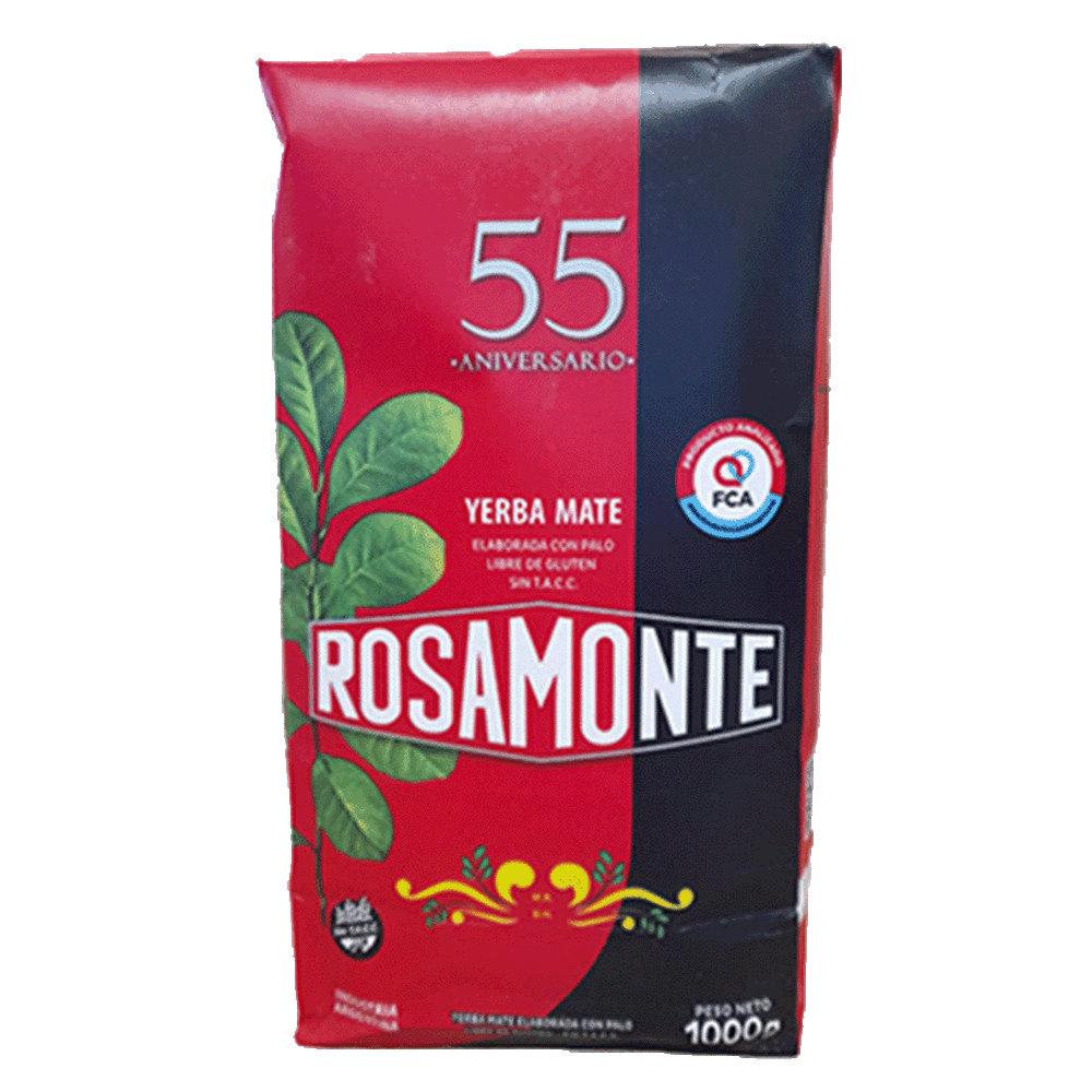 Yerba Mate Rosamonte 55 Aniversario 1 kg