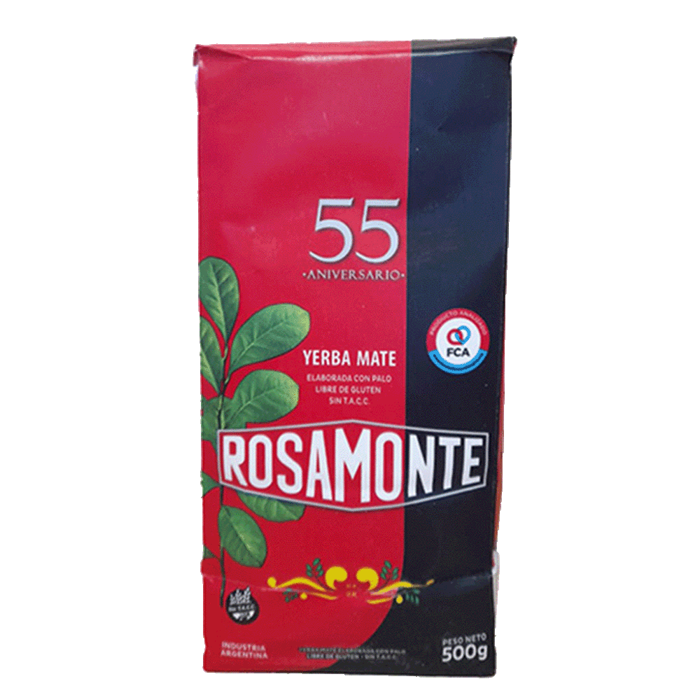 Yerba Mate Rosamonte Edición 55 Aniversario 500 gr