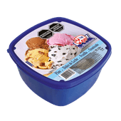 Helado LA MONTEVIDEANA Flan-DDL-Frutilla-Granizado 1,5k