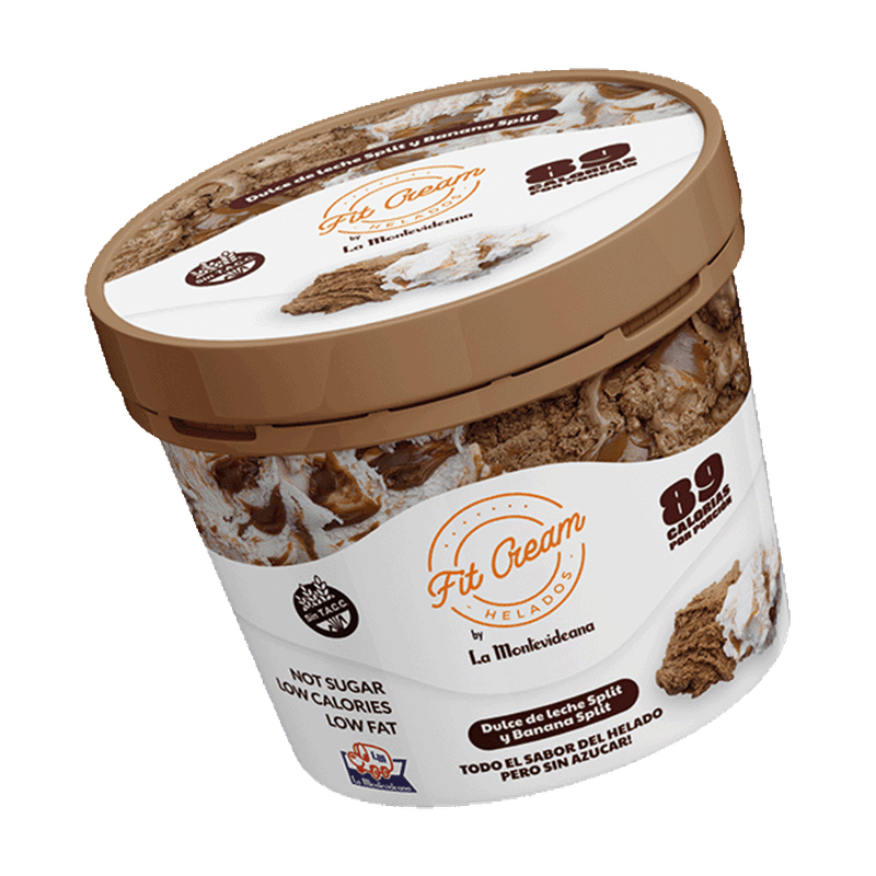 Helado FIT CREAM DDLBanana Split S/Azucar 210g
