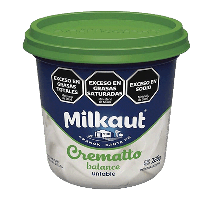 Queso MILKAUT Crematto Nuevo Balance 285g