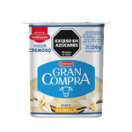 Yogur GRAN COMPRA Vainilla Pote 120g