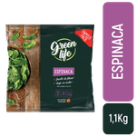 Espinaca GREEN LIFE Congelada Iqf 1,1k