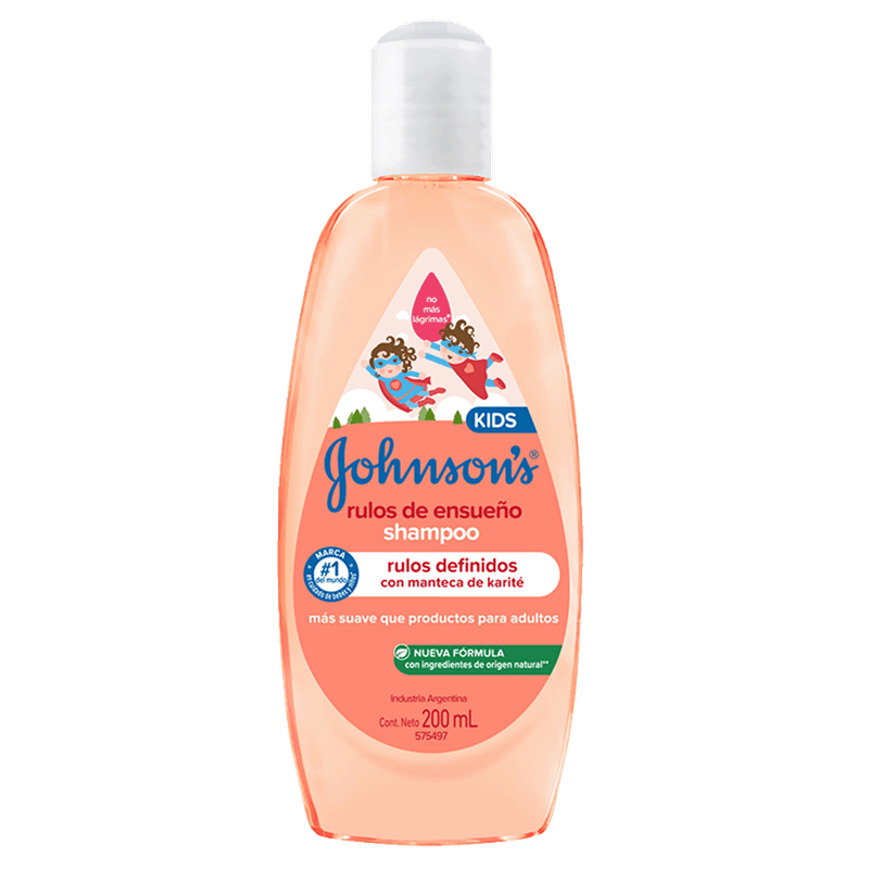 Shampoo JOHNSON Kids Rulos De Ensueños 200ml