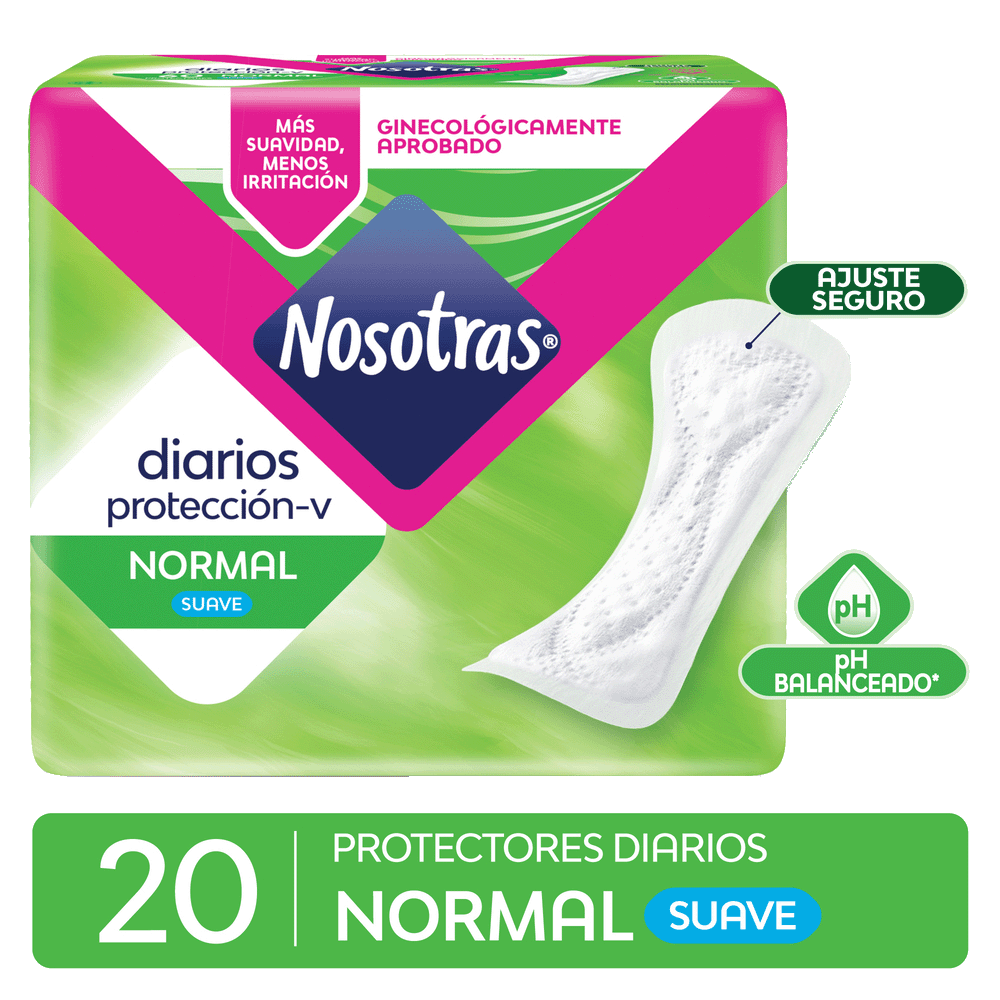 Protector Diario Nosotras Normal con Caléndula x 20 un