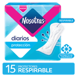 Protector Diarios NOOSOTRAS Respirable 15u