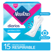 Protector Diarios NOOSOTRAS Respirable 15u