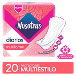 Protectores Diarios NOSOTRAS Multiestilo 20u