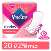Protectores Diarios NOSOTRAS Multiestilo 20u