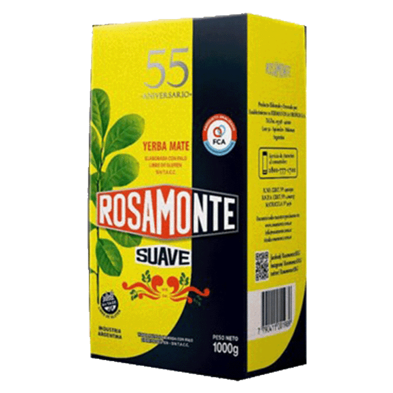 Yerba ROSAMONTE Suave Aniversario 1k