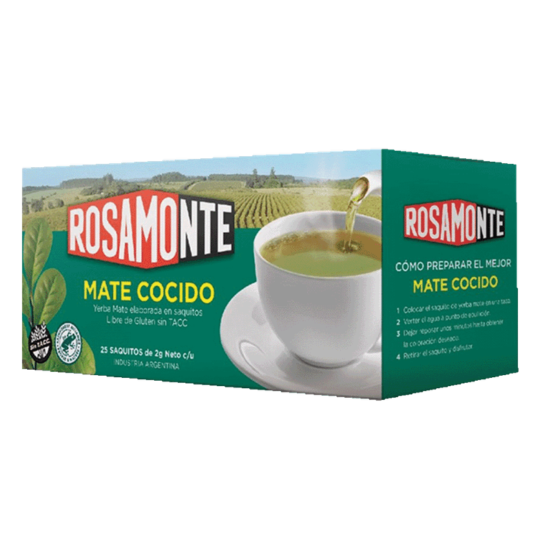 Yerba ROSAMONTE Saquitos 25u