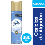 Desodorante Ambiente GLADE Caricias De Algodón Aerosol 380ml
