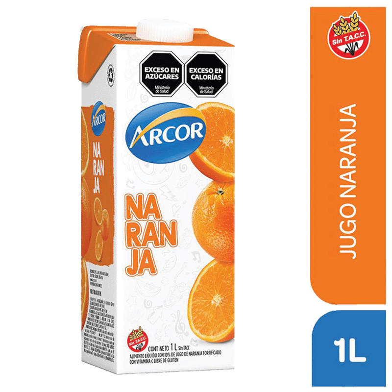 Jugo ARCOR Naranja Tetra 1l