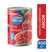 Tomate ARCOR Cubeteado Lata 400g