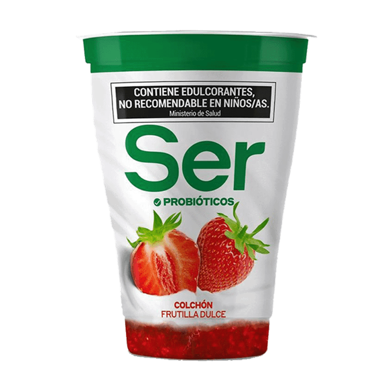 Yogur SER Batido Colchon Frutilla Dulce 175g