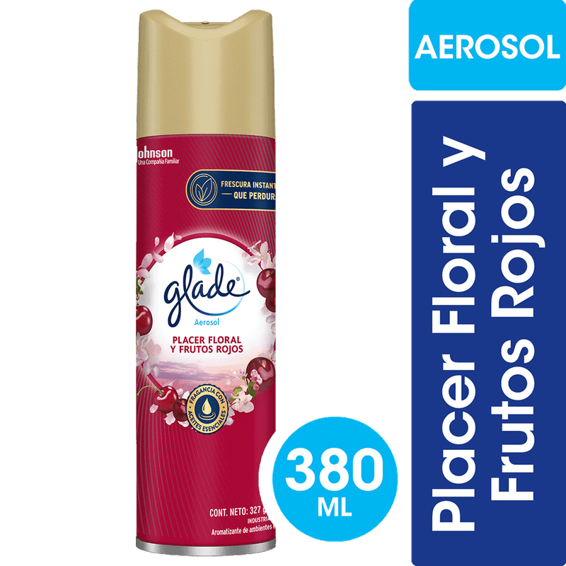 Desodorante Ambiente GLADE Aerosol Cherry 380ml