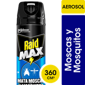 Insecticida RAID Max MMM Aerosol 360ml
