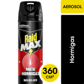 Insecticida RAID Mata Hormigas Aerosol 360ml