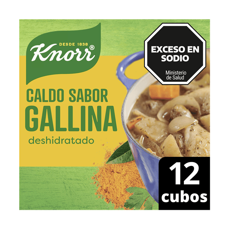 Caldo KNORR Gallina 12u