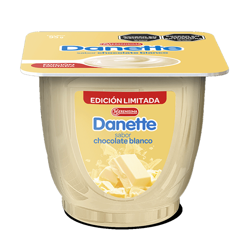 Postre DANETTE Chocolate Blanco 95g