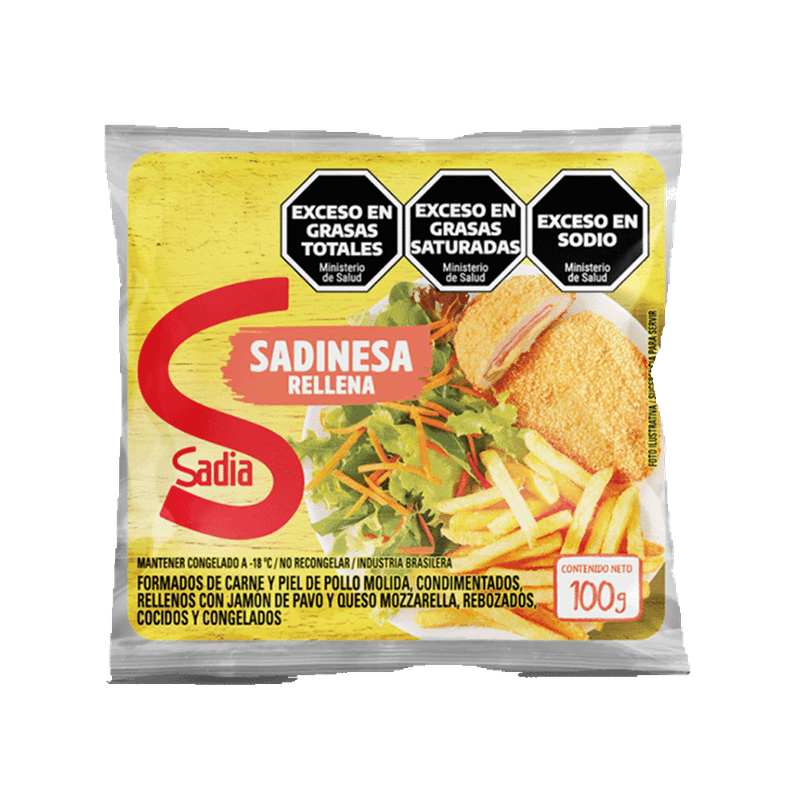 Sadinesa Rellena SADIA Rebozada 100g