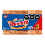 Galletitas TRAVIATA Tripack3 324g