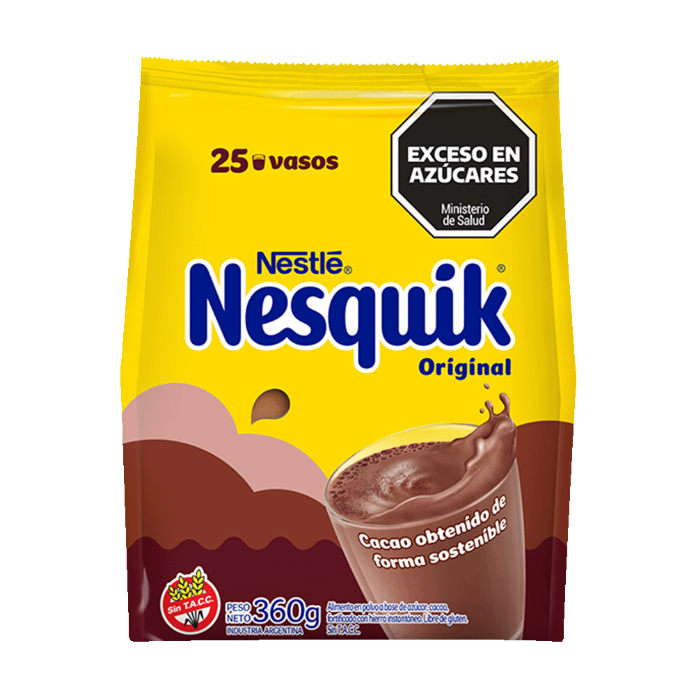 Nesquik Original Cacao en Polvo 360 Grs