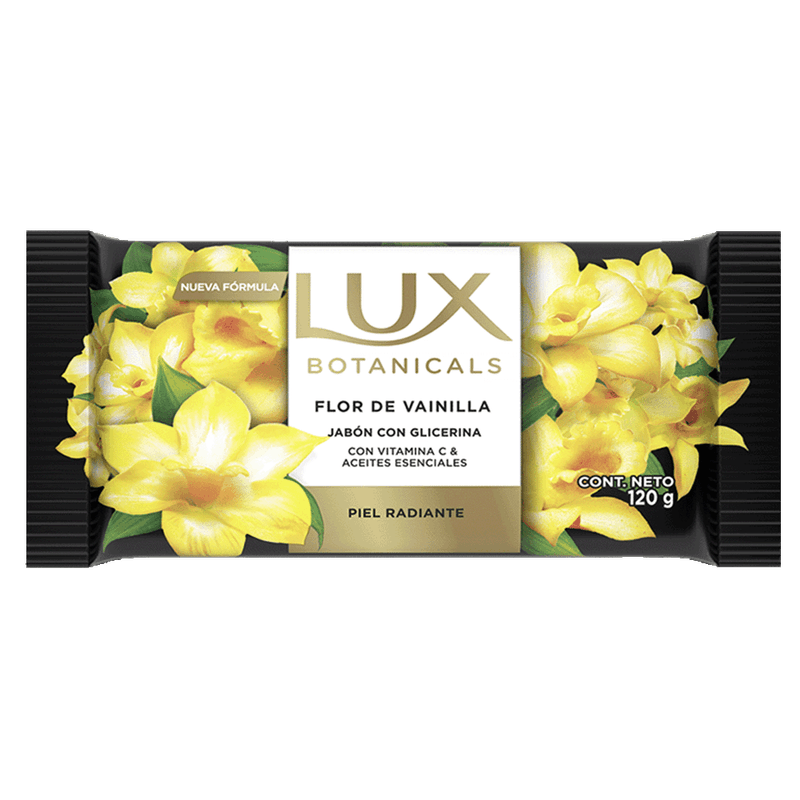 Jabon De Tocador LUX Botanicals Flor De Vainilla 120g