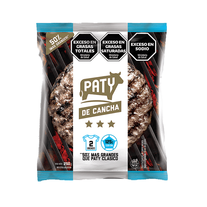Hamburguesas PATY De Cancha 2u