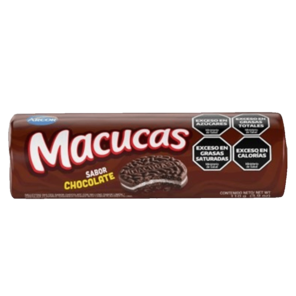 Gall.rellena Sab Chocolate Macucas Paq 110 Grm