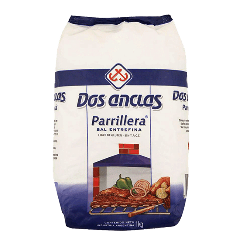 Sal DOS ANCLAS Parrillera Paquete 1k