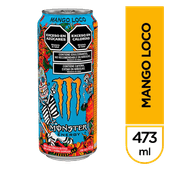 Bebida Energizante MONSTER Mango Loco 473c