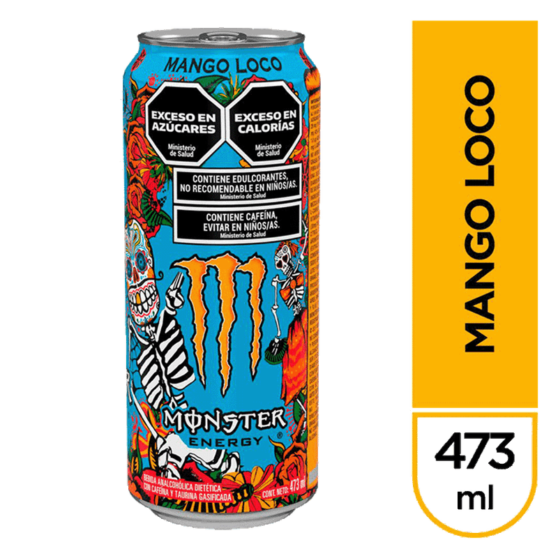 Bebida Energizante MONSTER Mango Loco 473c