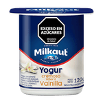 Yogur MILKAUT Vainilla Pote 120g