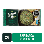 Veggies GREEN LIFE Espinaca y Pimiento 4u