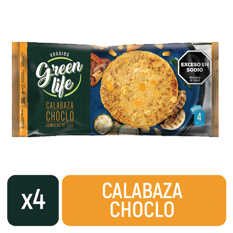 Veggies GREEN LIFE CalabazaChoclo 4u