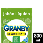 Jabon Liquido GRANBY Limon Matic Doy Pack 800ml