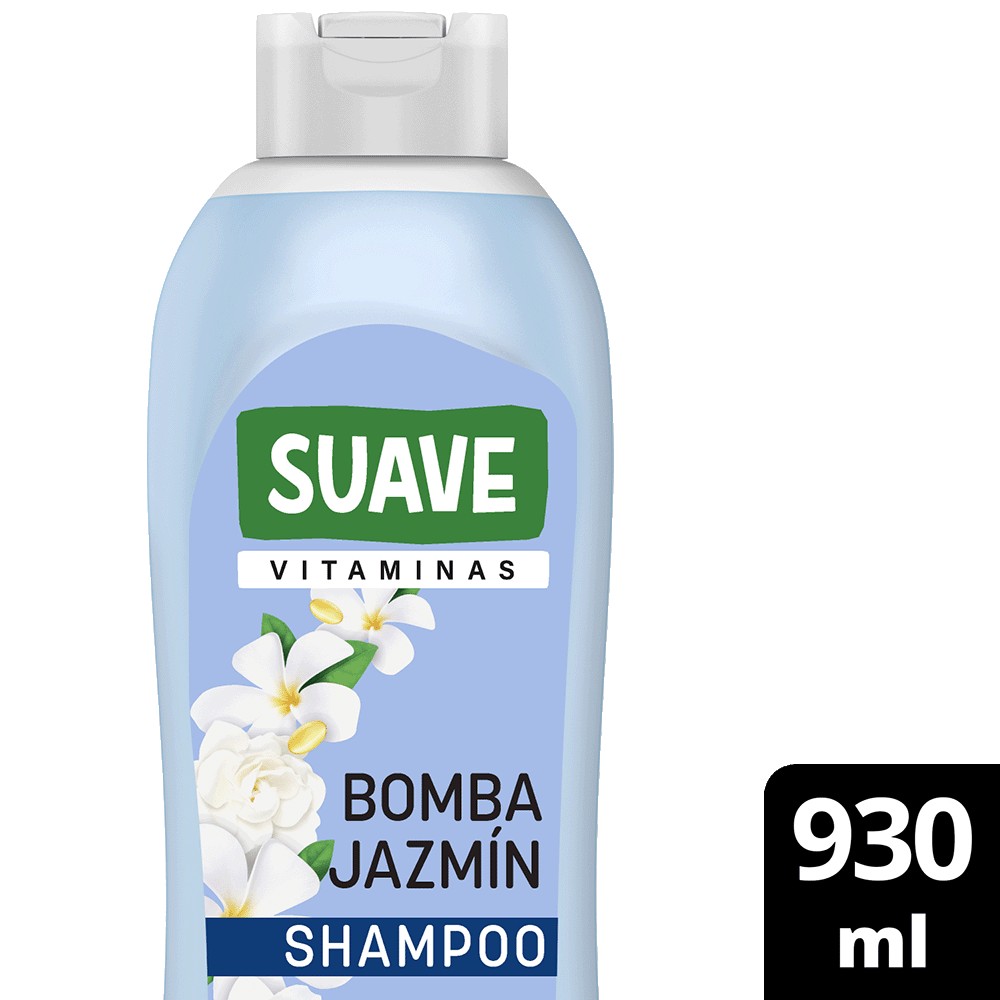 Shampoo Suave Vitaminas Bomba Jazmín 930 ml