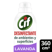 Desodorante Ambiente CIF Desinfectante Lavanda Aerosol 360cc