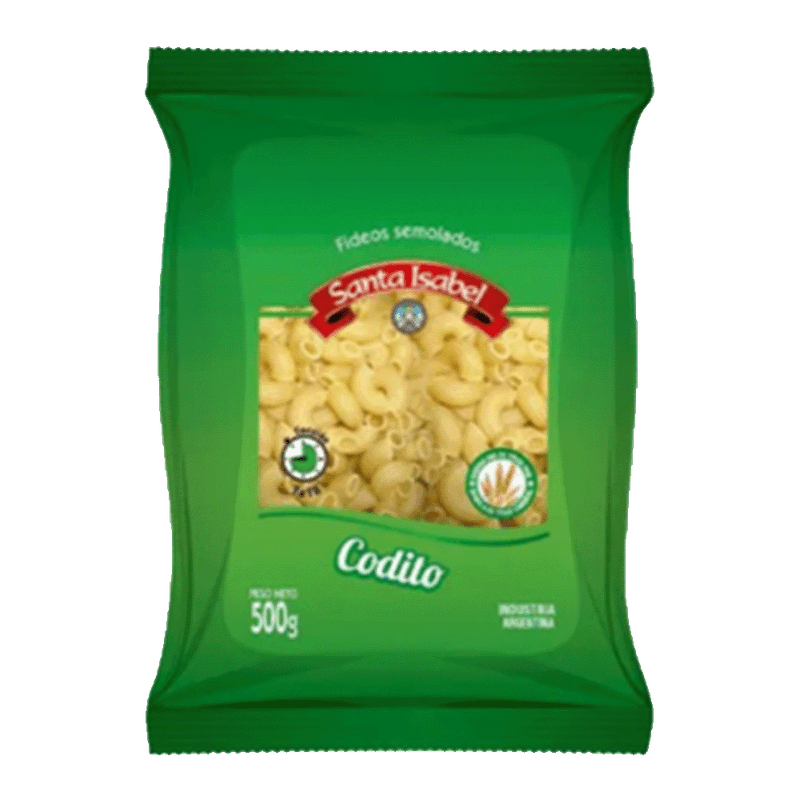 Fideos SANTA ISABEL Coditos 500g